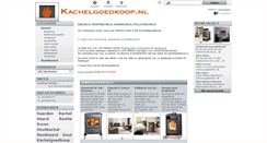 Desktop Screenshot of kachelgoedkoop.nl